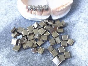 Quality Casting Crown / Bridge Nickel Chrome Alloy Rapid Melting Rate Easy Operation wholesale