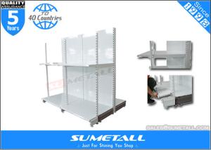 Quality Grocery Store Shop Display Shelf / Product Display Stands With Outrigger Post wholesale
