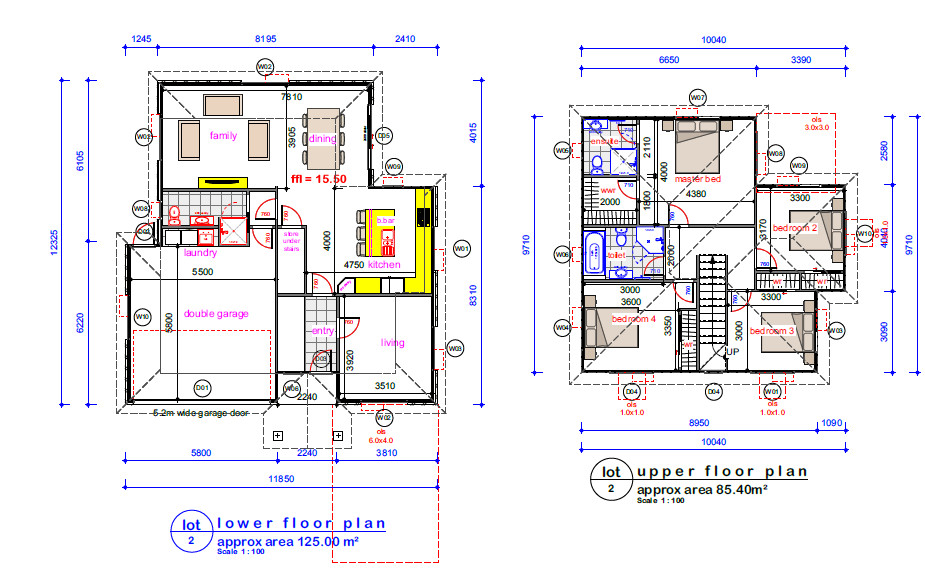 Modern Prefabricated Prefab Villa Light Gauge Steel Structure Housing Modular House Ktis