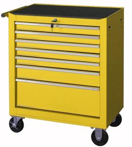 Quality 24in Movable Metal Mechanic 7 Drawer Tool Storage Cabinets On Wheels wholesale