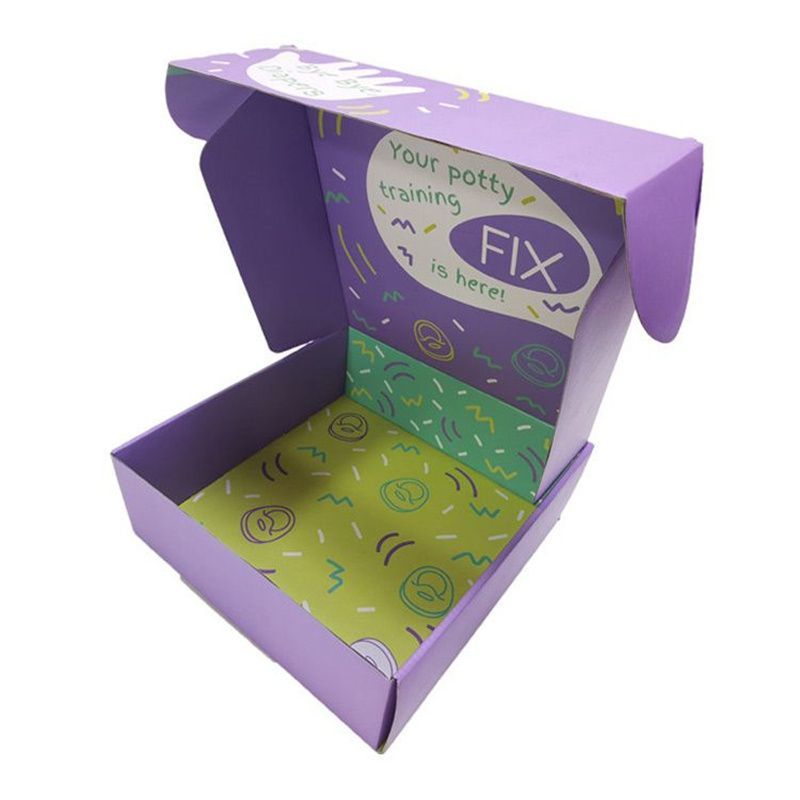 High Quality Custom Logo Printed Cardboard Corrugated Flute Paper Fold Packaging Packing Display Gift Box for Dress Shirt Electronic Cosmetic Wine Fruit Food