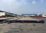 50 ft Flatbed Container Trailers / Gooseneck Mafi Roll Trailer With 70T Capacity