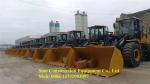 6 Ton Construction Wheel Loader LW600FV With Bucket Volume 4.5m3 Unloading
