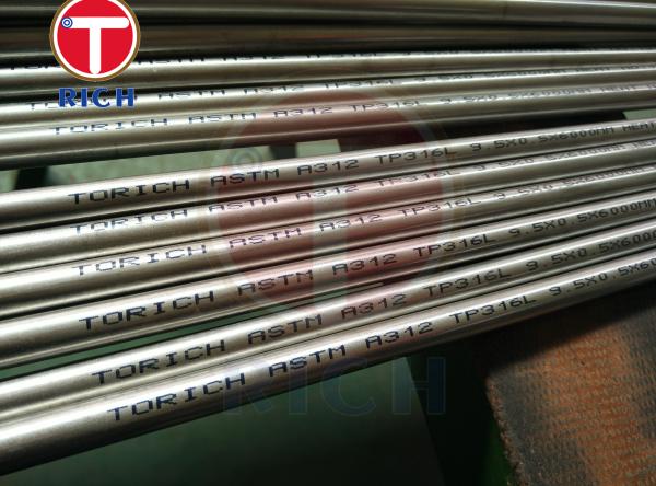 Cheap EN10216-5 Seamless Stainless Bright Annealed 1.4301 Pressure Purpose for sale