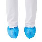 Eco Friendly Disposable Shoe Covers Non Slip CPE Plastic