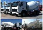 Sinotruk Diesel Concrete Mixer Trucks 375hp 130hp ,Concrete mixing truck
