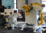 3 In 1 Standard Thinner Material Coil Feeding Line Uncoiler / Straightener /