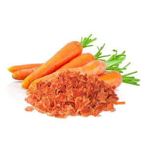 Quality Dehydrated Orange Red Dried Carrot Chips Low Sugar wholesale