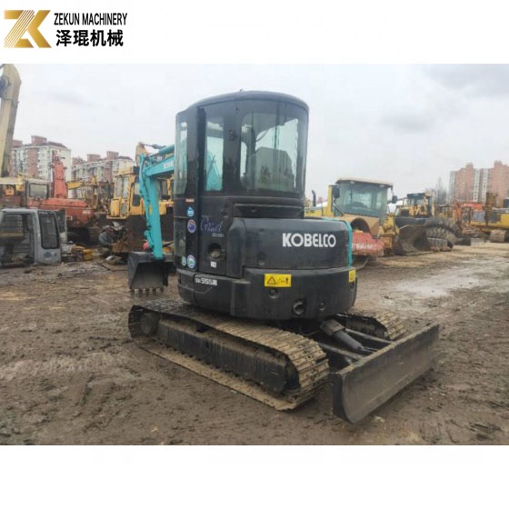 SK55 SK-55 Used Kobelco Excavator 5.5T With Original Engine Machine