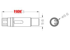 Quality 60V 10A Ebike Battery Connector Plug 2 PIN Famale Connectors wholesale