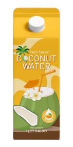 Quality Private Label Coconut Water Tetra Pak Drink Filling Free Sample 1000ml OEM wholesale