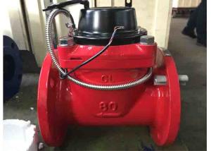 Quality R80 Cold Hot Woltman Water Meter Heating Supply Size DN100 Ductile Iron Housing wholesale