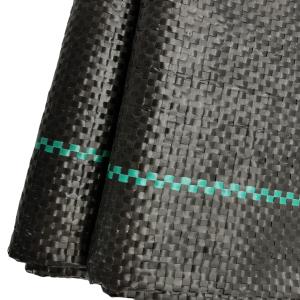 Quality Agricultural Ground Cover Mat 100GSM PP Woven Weed Mat for Barrier Weed Control wholesale