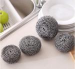 Heavy Duty Stainless Steel Scouring Ball No Splinter For Restaurant Washing Pot