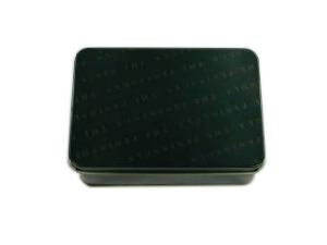 Quality OEM Square Tin Can , Customized Tin Tea Canister Ecofriendly Material Long Use Life wholesale