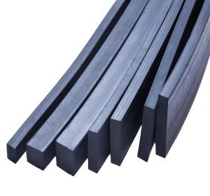 Quality Glass support used rubber block 50*15mm with self adhasive wholesale