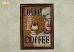 Coffee Shop Wall Art Sign Decorative Wood Wall Plaques Antique Home Wall Decor