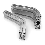 Electrical Fixtures Aluminium Extrusion Profiles Anodized 6061 Aluminum Profile