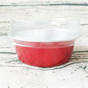 Quality 150 ml round aluminum foil sealed box wholesale