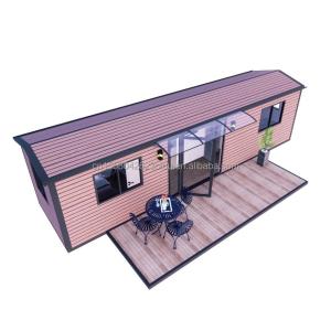 Quality Galvanized Steel Square Tubes Main Structure and Aluminum Alloy Windows for Luxury Container Houses Used in Villa Hotels wholesale