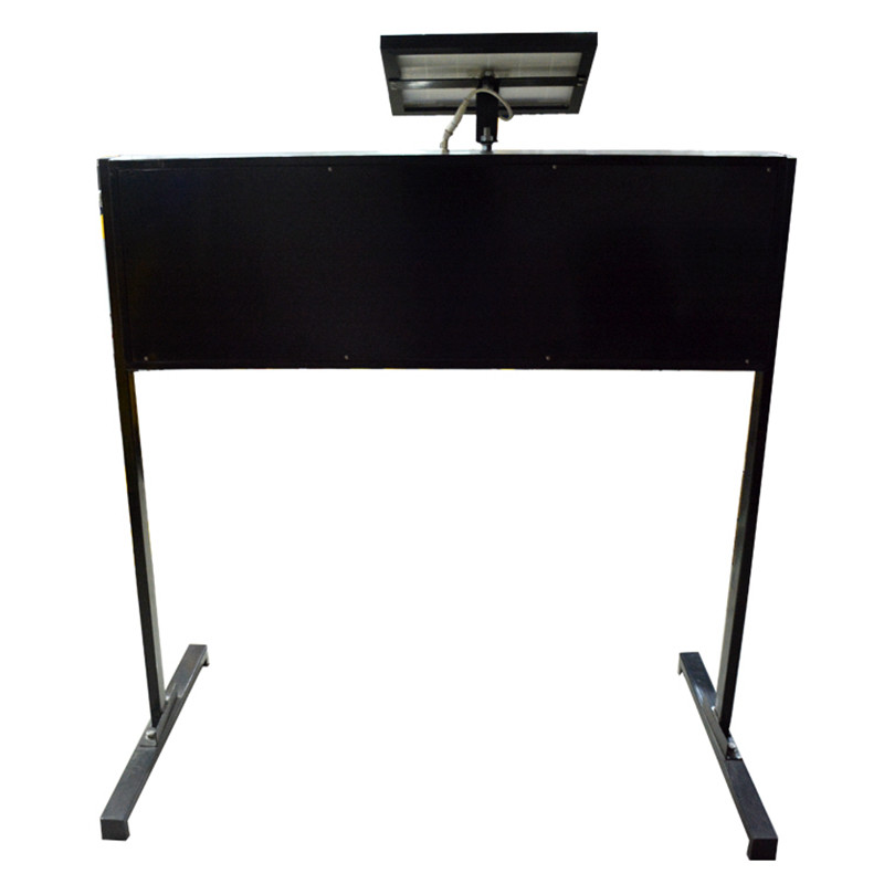 Steel Setting Traffic LED Indication Solar Signal Light