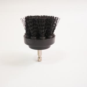 Quality 45g 2 Inch Black Hardness Drill Cleaning Brush For House Cleaning And Car Wheel Cleaning wholesale