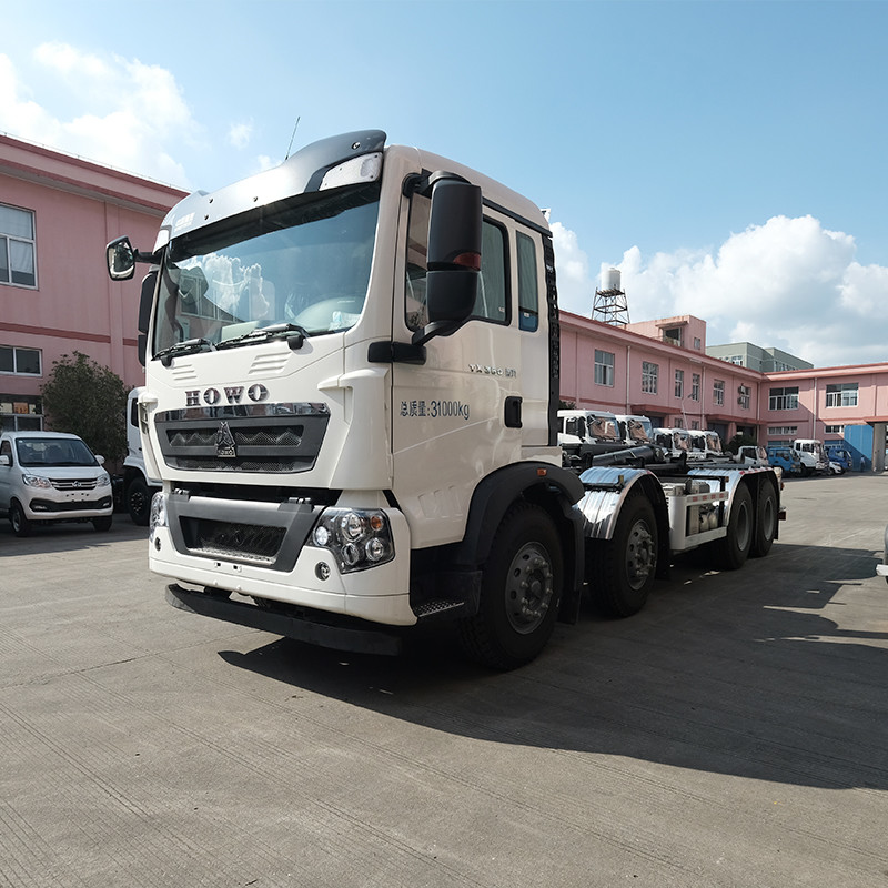 Diesel Hook Loader Garbage Truck Custom Detachable Container Garbage Collector