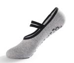 Pilates Ballet Dance Sports Socks Ankle Full Toe Yoga Socks For Women Black