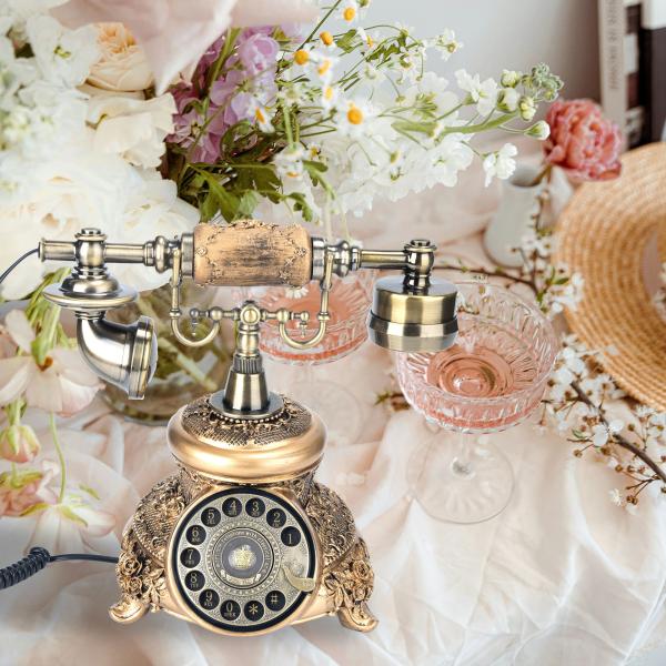 Classic Wedding Phone Guest Book Retro Craftsmanship Audio Wedding Guestbook For