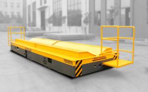 Quality Plant Smooth Ground Electric Steerable Molten Metal Transfer Cart On Cement wholesale