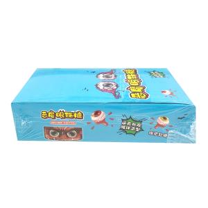 Quality 15g Gummy Novelty Candy Toys Eyeball Shape Chewy Sweet Fruity Confectionery wholesale