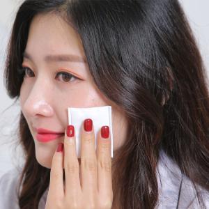Quality 5*6cm Skin friendly non-fluorescent cosmetic facial cotton pad for makeup remove wholesale