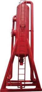 Quality 1200mm Mud Gas Separator Rig Circulating System Simple Structure wholesale