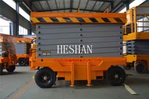 Quality Steel Portable Automotive Scissor Lift Hydraulic Electric Scaffold Lift wholesale