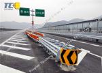 Anti Impact Sled Crash Cushion Barrier Thickened Pipe Reflective Night Driving