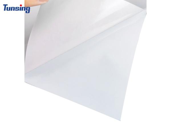 Milky White Translucent PES Double Sided Embroidery Hot Melt Adhesive Film
