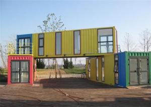 Quality Customized Flat Pack Container House , Steel Container Homes Eco Friendly wholesale