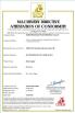 Dalian Momentum Power Machinery Co.,Ltd. Certifications