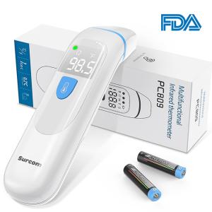 Quality AAA Battery Accurate Medical Baby Forehead And Ear Thermometer wholesale
