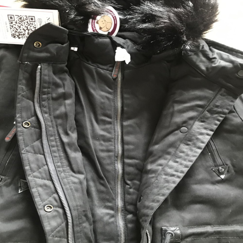 High Quality Ladies Cotton Twill Parka Autumn And Winter Casual Keep Warm