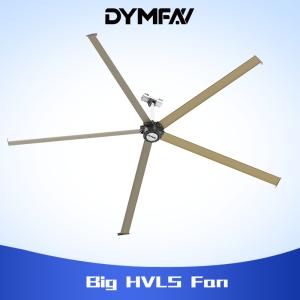 Quality 6.6m Gearless Big HVLS Ceiling Fans 1.5kW 65 RPM For Workshop wholesale