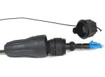 DLC RRU Duplex LC Fullaxs Connector Fiber Optic Patch Cord
