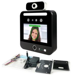 China Standalone RS485 Temperature Face Recognition Terminal Pass Scan Reader on sale