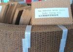 Resin Woven Friction Material Sheet Viscose Fiber With Brass Wires