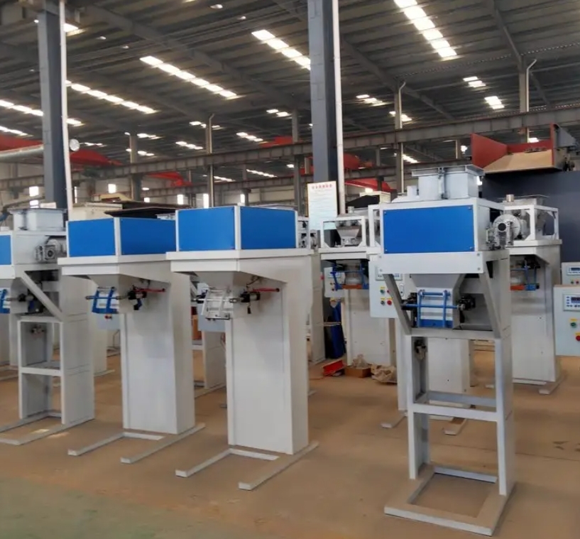50kg Automatic Vertical Packing Machine Valve Bag Filling Machine For Rice Seeds