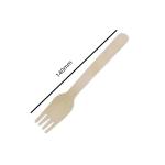 Biodegradable Wooden Forks Bulk 140mm Woodable Disposable Wooden Utensils