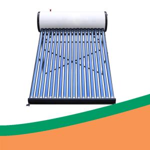Quality BABYSUN 200L Galvanized Steel Evacuated Tube Solar Thermal System wholesale