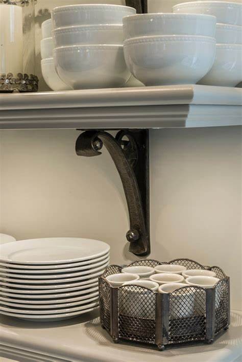 Nanfeng Metal Classical Wall Mounted Shelf Bracket Multipurpose and Customized Design