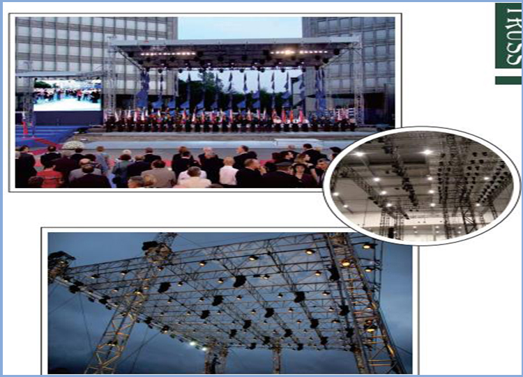 400mm Multi Aluminum Truss Corner/Connection Box Truss with Strength Aluminum 6082-T6