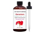 60ML Potent Pure Essential Oils / Geranium Essential Oil For Skin Calming